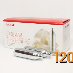 120 MOSA Cream Chargers