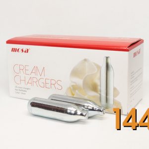 144 MOSA Cream Chargers