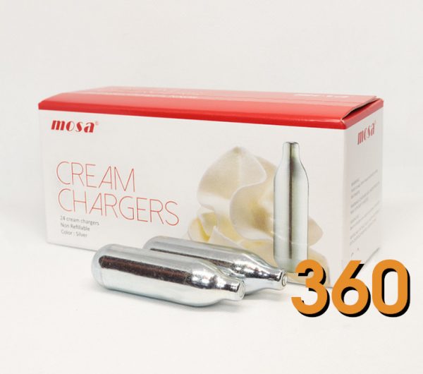 360 MOSA Cream Chargers